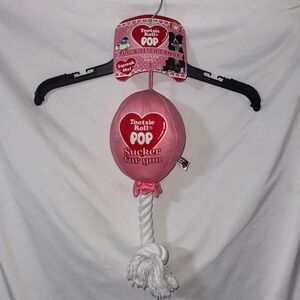Tootsie Roll Pop Tug & Fetch Candy Toy for Dogs Valentines Day